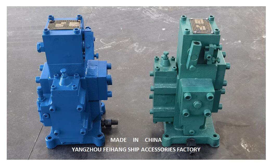 Unterschiedliches Symbol für das Modell des Winch-Steuerventils CSBF-G32 und das Modell des hydraulischen Steuerventils CSBF-G32