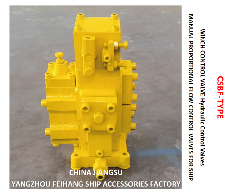 CSBF-G40-Typ WINCH Steuerung BLOCK Steuerungsventil Windschutzhandwerk PROPORTIONAL Flow Control Ventile für Schiffe