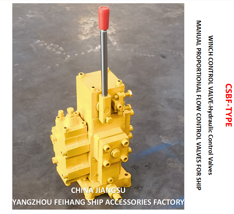Winch-Steuerventilblock mit Ein-/Ausgangsanlage Größe 20a-50a in Blau und Grün für eine optimale Betriebsleistung