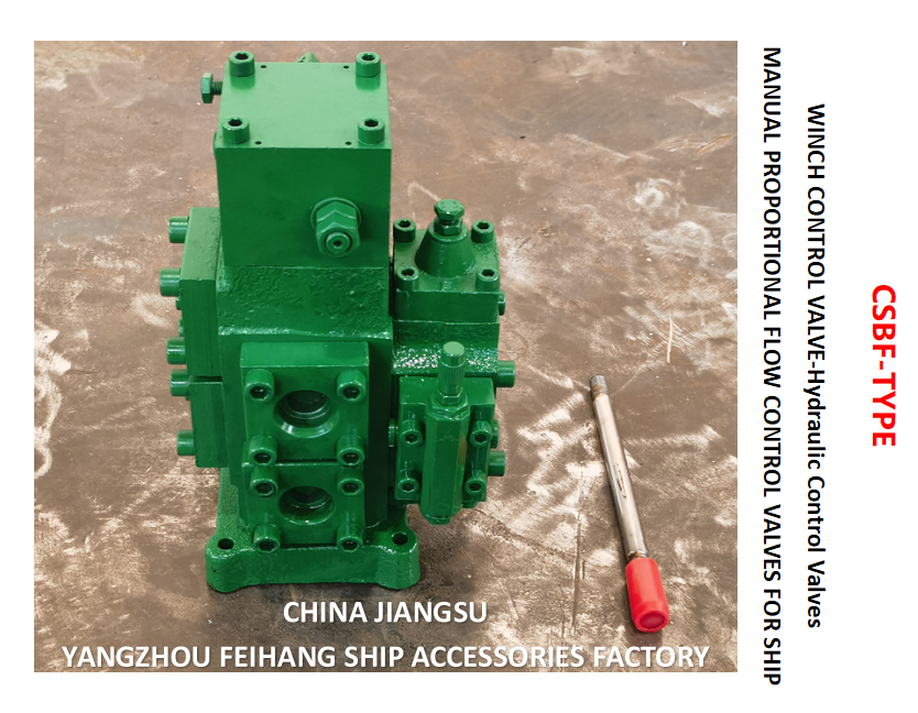 Winde-Steuerventil CSBF-G20-Hydraulische Steuerventile Größe Dn20, Durchfluss 120l/Min, Druck 25mpa, Handbetrieb