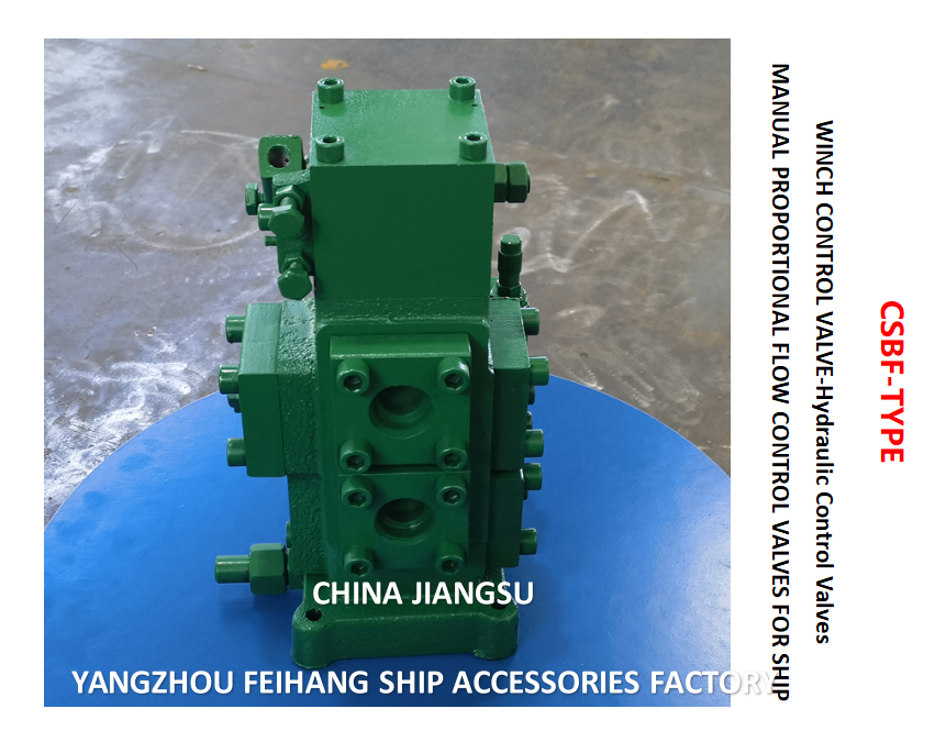PC-Steuerventile Modell CSBF-G32 für hydraulische Reihenschaltungen HANDBUCH PROPORTIONAL-DURCHFLUSSSTEUERVENTILE FÜR SCHIFFE