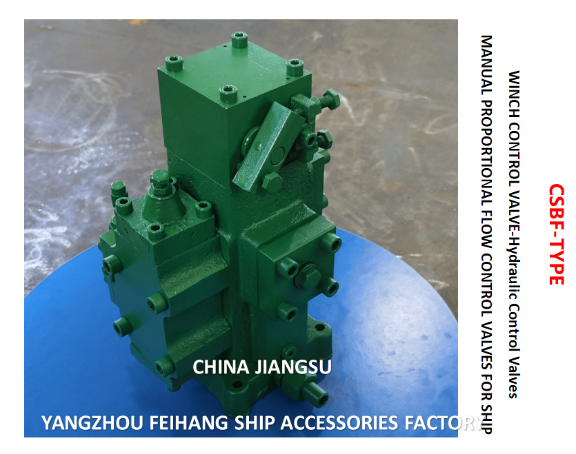 PC-Steuerventile Modell CSBF-G32 für hydraulische Reihenschaltungen HANDBUCH PROPORTIONAL-DURCHFLUSSSTEUERVENTILE FÜR SCHIFFE
