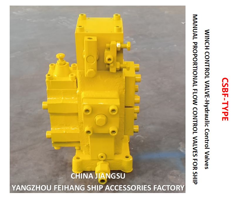 Unterschiedliches Symbol für das Modell des Winch-Steuerventils CSBF-G32 und das Modell des hydraulischen Steuerventils CSBF-G32