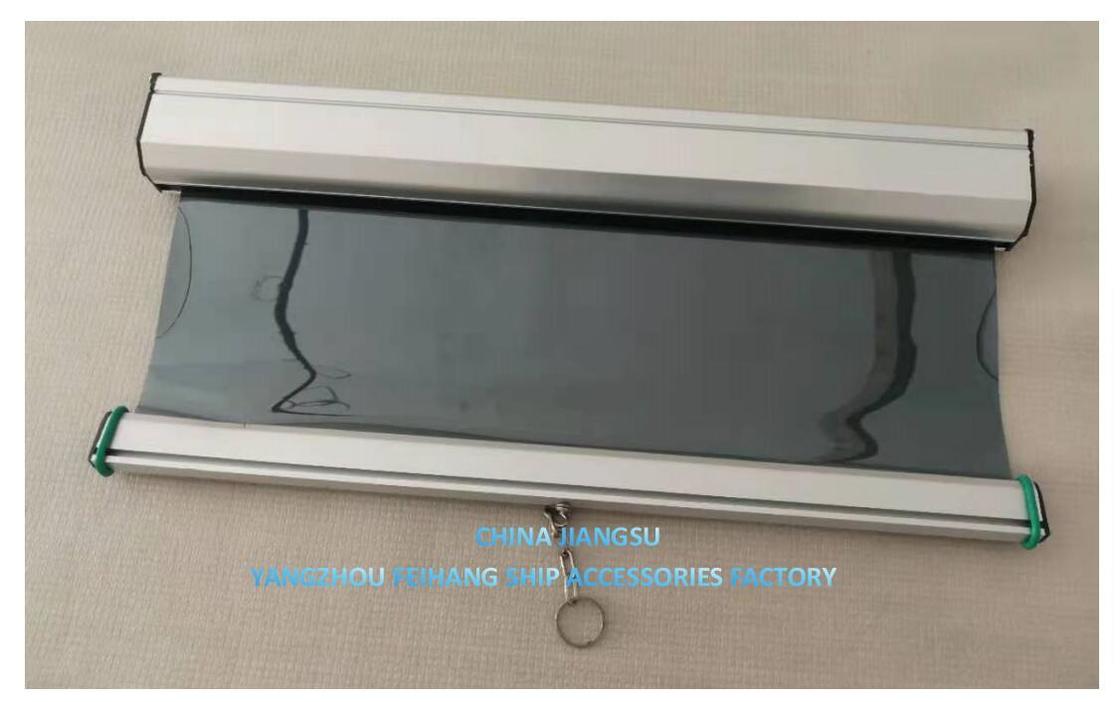 High quality supply Marine Solar Shade roller blind & Marine Solar screen roller type blind with cassette box- Blin for the vessel’s bridge window