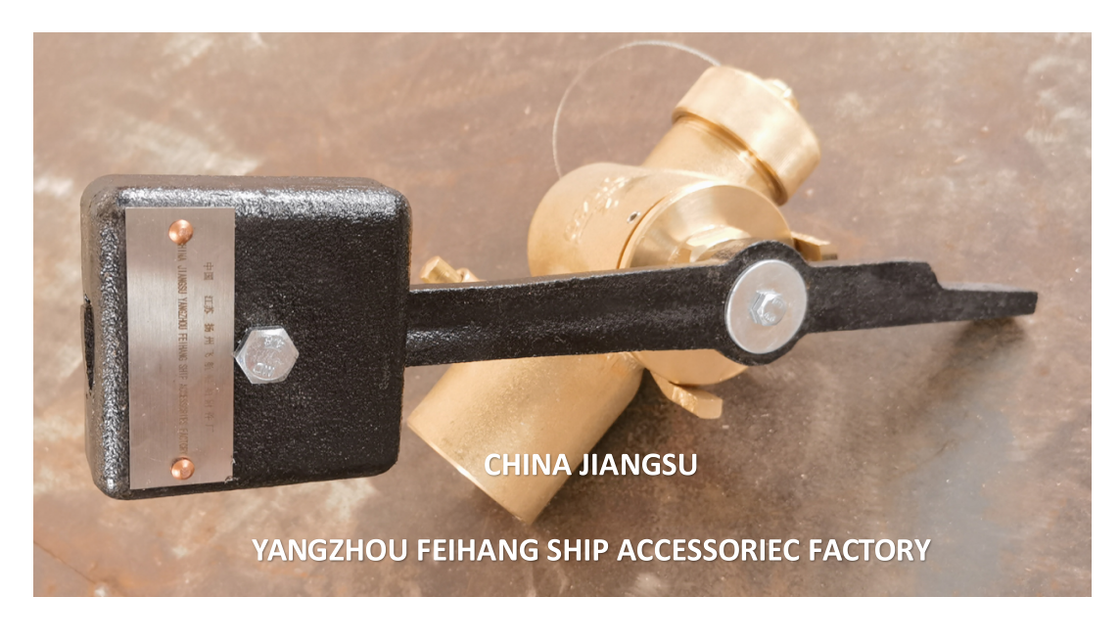 SOUNDING COCK THREADED ENDS FH-40A CB/T3778-99  PN2.5 Material - Copper  with BSP internal thread end and 360° rotating rod