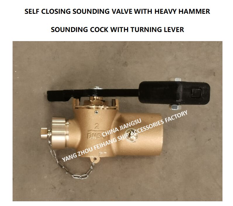 FH-50A CB/T3778-99 Marine sounding self-closing valve & SOUNDING COCK THREADED ENDS