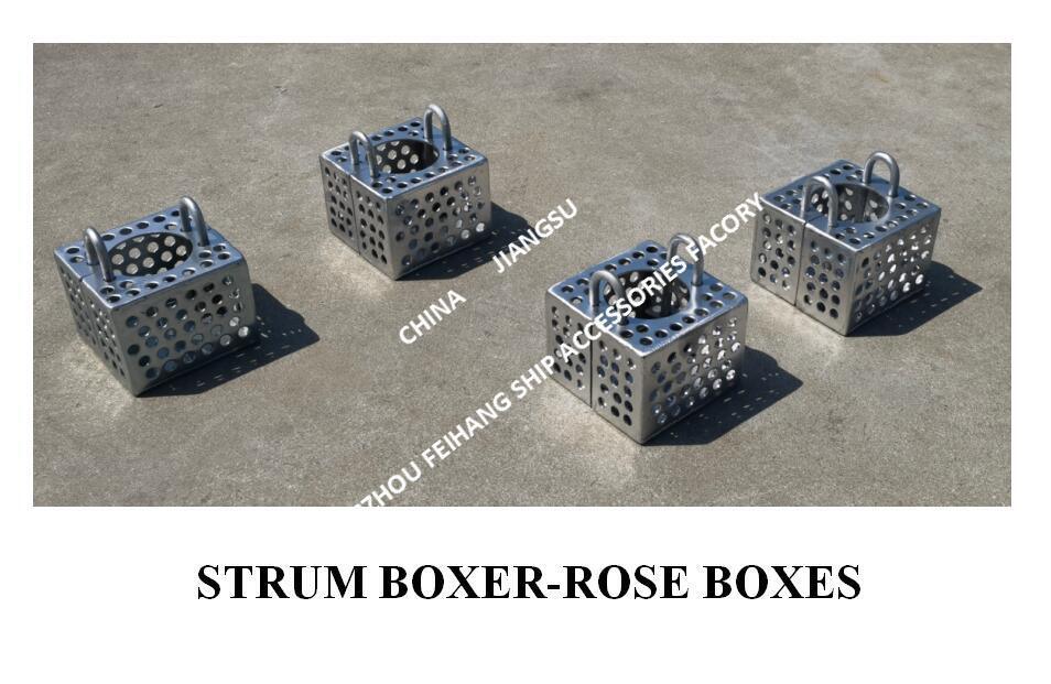 JIS F7206 SAUG-ROSE-BOX-SIEBE & Strum ROSE-BOX-SIEBE Feuerverzinkter Kohlenstoffstahl