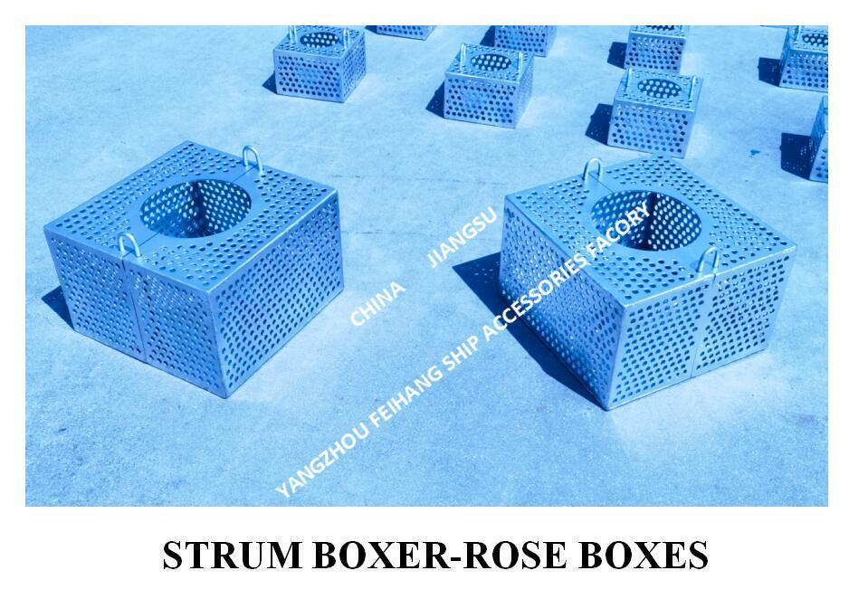 JIS F7206 SAUG-ROSE-BOX-SIEBE & Strum ROSE-BOX-SIEBE Feuerverzinkter Kohlenstoffstahl