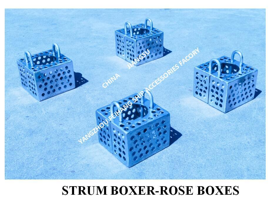 JIS F7206 SAUG-ROSE-BOX-SIEBE & Strum ROSE-BOX-SIEBE Feuerverzinkter Kohlenstoffstahl