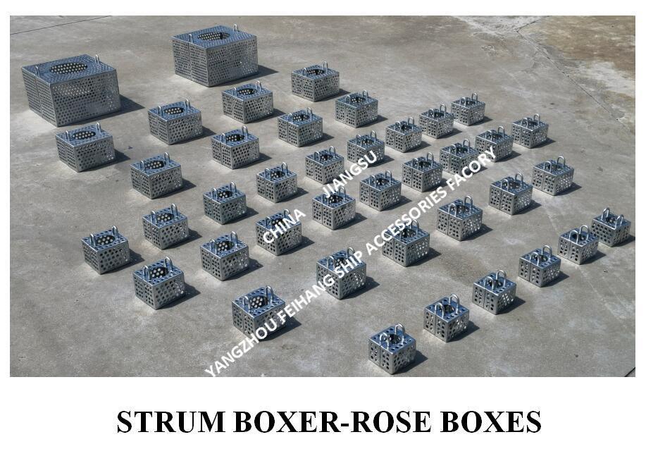 JIS F7206 SAUG-ROSE-BOX-SIEBE & Strum ROSE-BOX-SIEBE Feuerverzinkter Kohlenstoffstahl