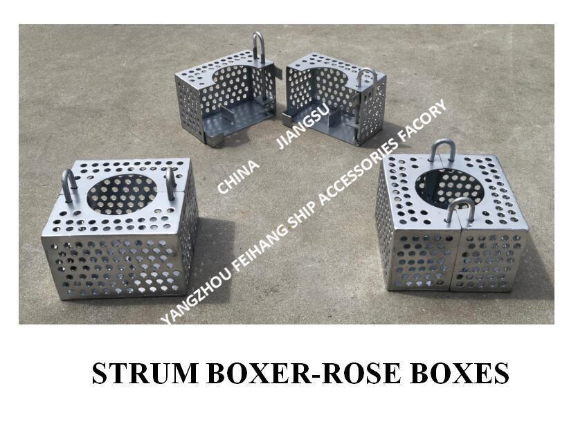 JIS F7206 SAUG-ROSE-BOX-SIEBE & Strum ROSE-BOX-SIEBE Feuerverzinkter Kohlenstoffstahl