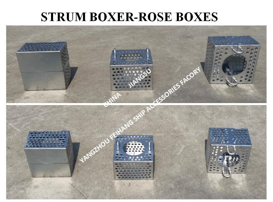 JIS F7206 SAUG-ROSE-BOX-SIEBE & Strum ROSE-BOX-SIEBE Feuerverzinkter Kohlenstoffstahl