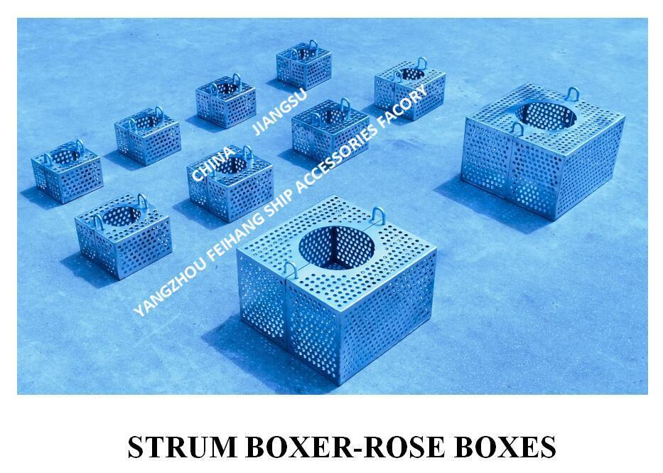 SUCTION-ROSE BOX STRAINERS Design standards：JIS F7206 5K-80A Carbon steel hot-dip galvanized