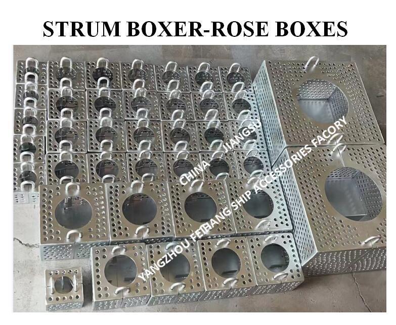 SUCTION-ROSE BOX STRAINERS Design standards：JIS F7206 5K-80A Carbon steel hot-dip galvanized