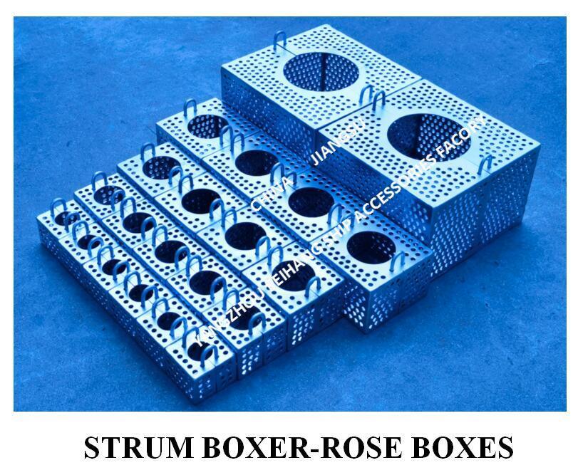 SUCTION-ROSE BOX STRAINERS Design standards：JIS F7206 5K-80A Carbon steel hot-dip galvanized