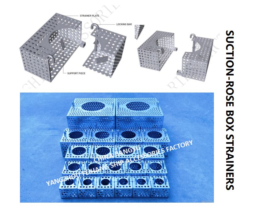 MARINE FILTER ROSE BOXES STRAINERS FOR BILGE LINE FH-125A-JIS F7206