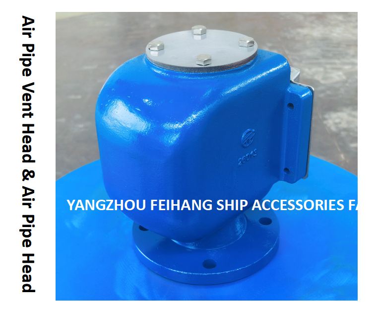 Air Pipe Vent Head Fh-65a Flange (4 Holes) Diameter Is 155mm And Pcd 130mm Cast Iron Body With Stainless Steel Float And Stainless Steel Fireproof Mesh