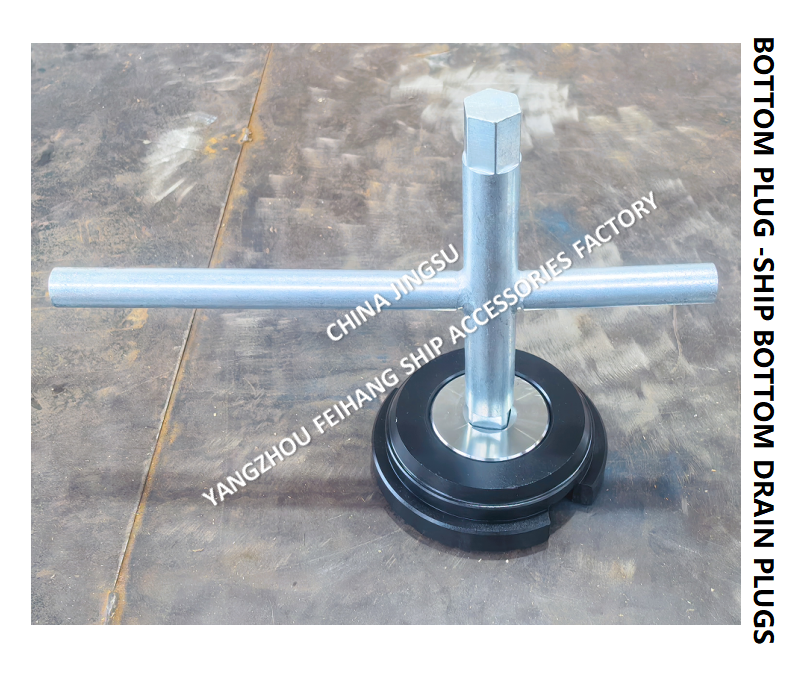 SHIP BOTTOM PLUG M52*2 A-TYPE FOR WATER TANK WITH ROLLED STL HOUSING,STAINLESS STEEL PLUG,NEOPRENE UBBER