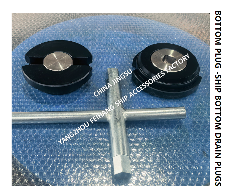 MARINE BOTTOM PLUG A52*2 FOR WATER TANK WITH ROLLED STL HOUSING,STAINLESS STEEL PLUG,NEOPRENE UBBER