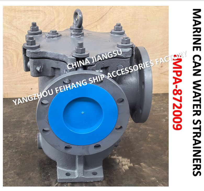 Mariner Strainer - Can Water Filter 10K-150A LA-TYPE JIS F7121 Body - cast iron, stainless steel filter cartridge